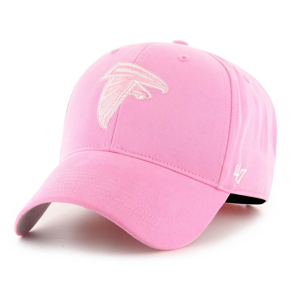 Atlanta Falcons '47 Girls Youth Rose MVP Adjustable Hat Pink