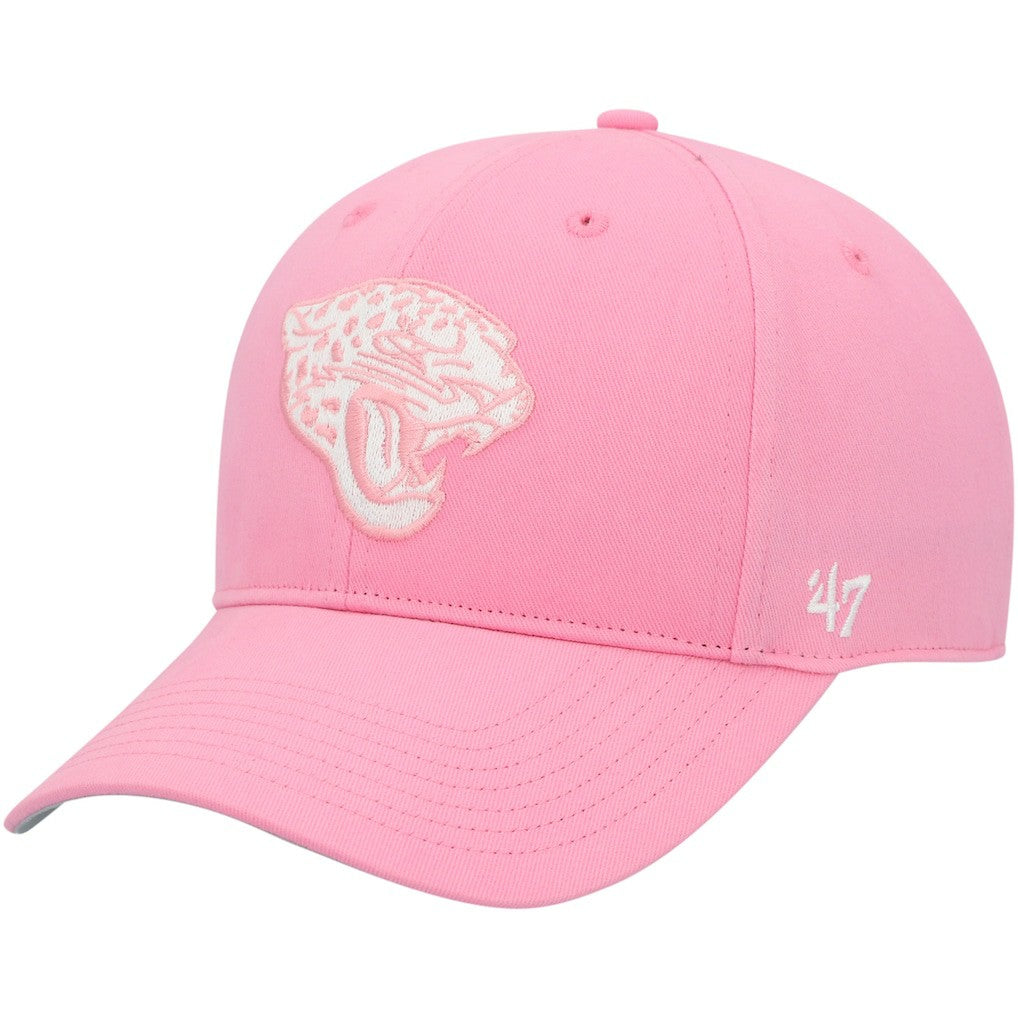 Jacksonville Jaguars '47 Girls Youth Rose MVP Adjustable Hat Pink