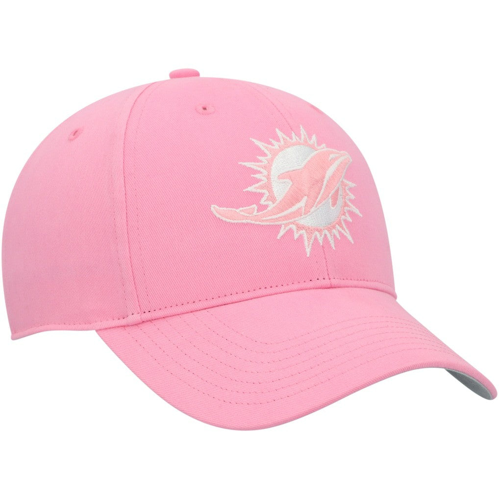 Miami Dolphins '47 Girls Youth Rose MVP Adjustable Hat Pink