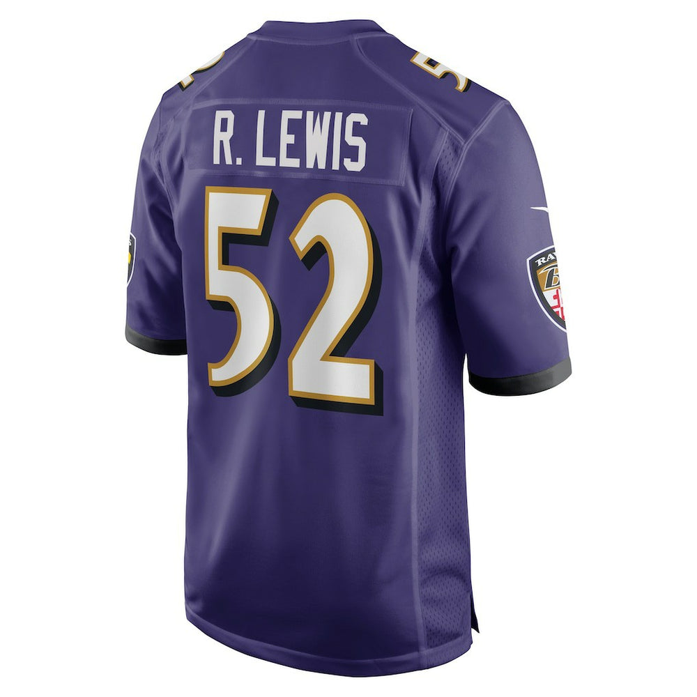 Ray Lewis Baltimore Ravens Retired Player Jersey Purple
