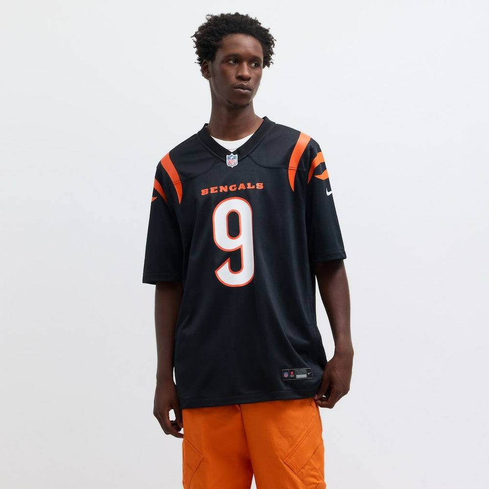Joe Burrow Cincinnati Bengals Player Game Jersey Black