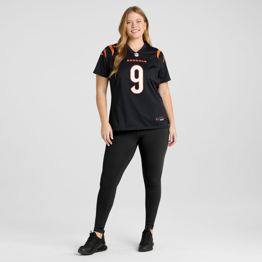 Joe Burrow Cincinnati Bengals Women's Player Game Jersey Black