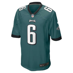 DeVonta Smith Philadelphia Eagles Player Game Jersey Midnight Green