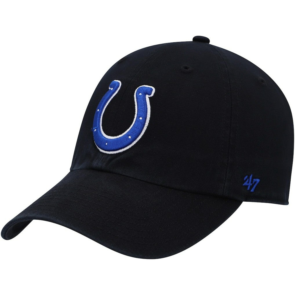 Indianapolis Colts '47 Clean Up Alternate Adjustable Hat Black