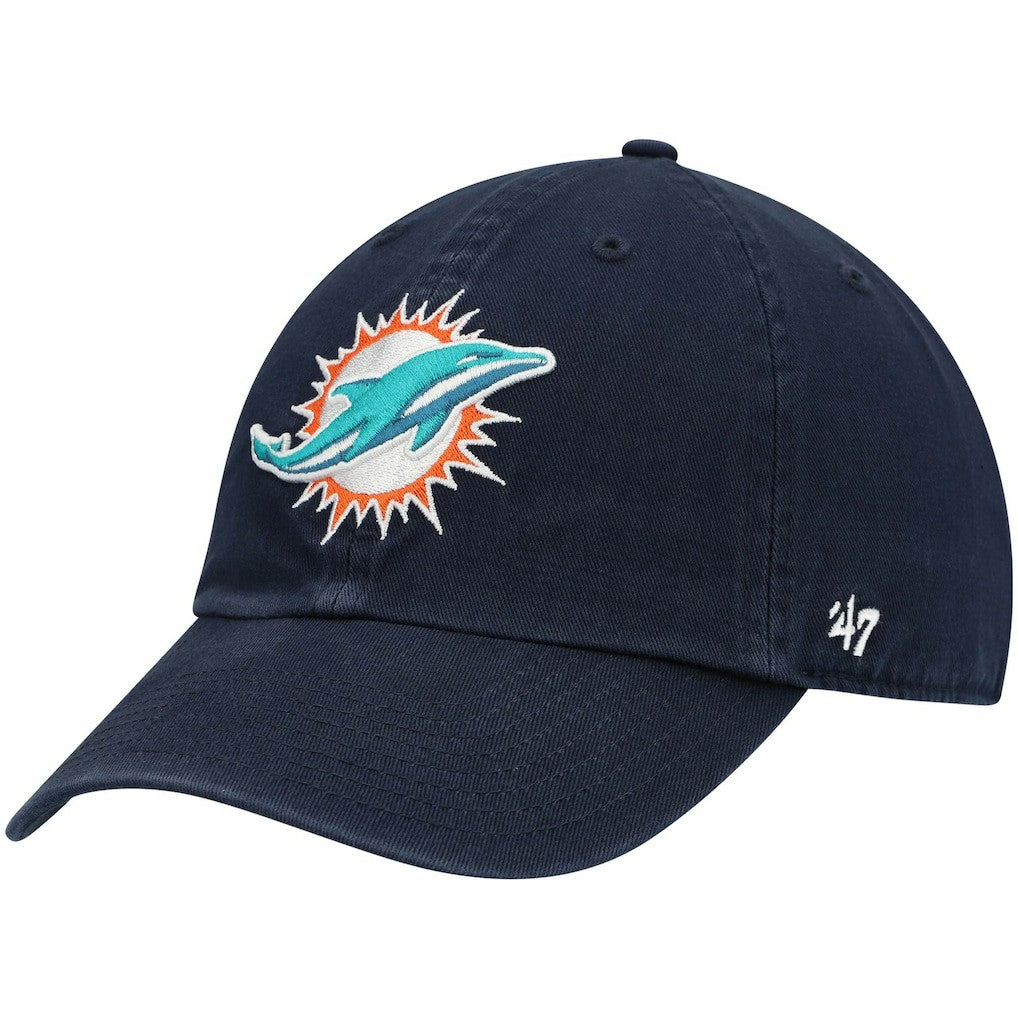 Miami Dolphins '47 Clean Up Alternate Adjustable Hat Navy