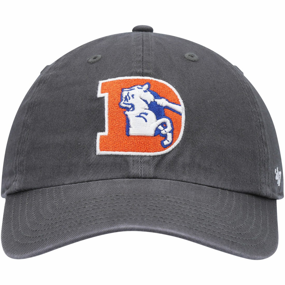 Denver Broncos '47 Clean Up Adjustable Hat Charcoal