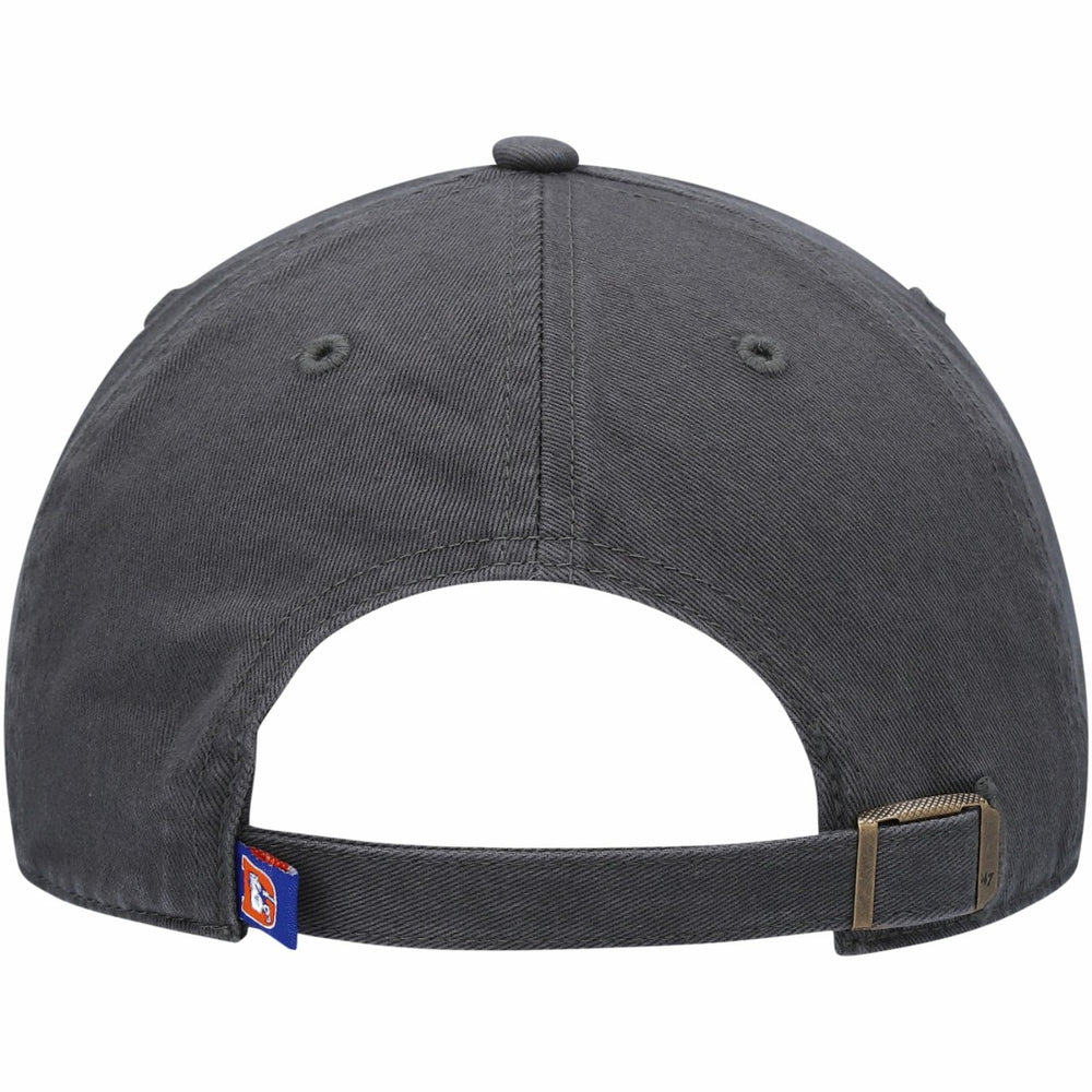 Denver Broncos '47 Clean Up Adjustable Hat Charcoal