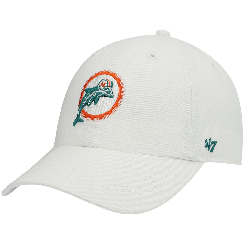 Miami Dolphins '47 Clean Up Adjustable Hat White
