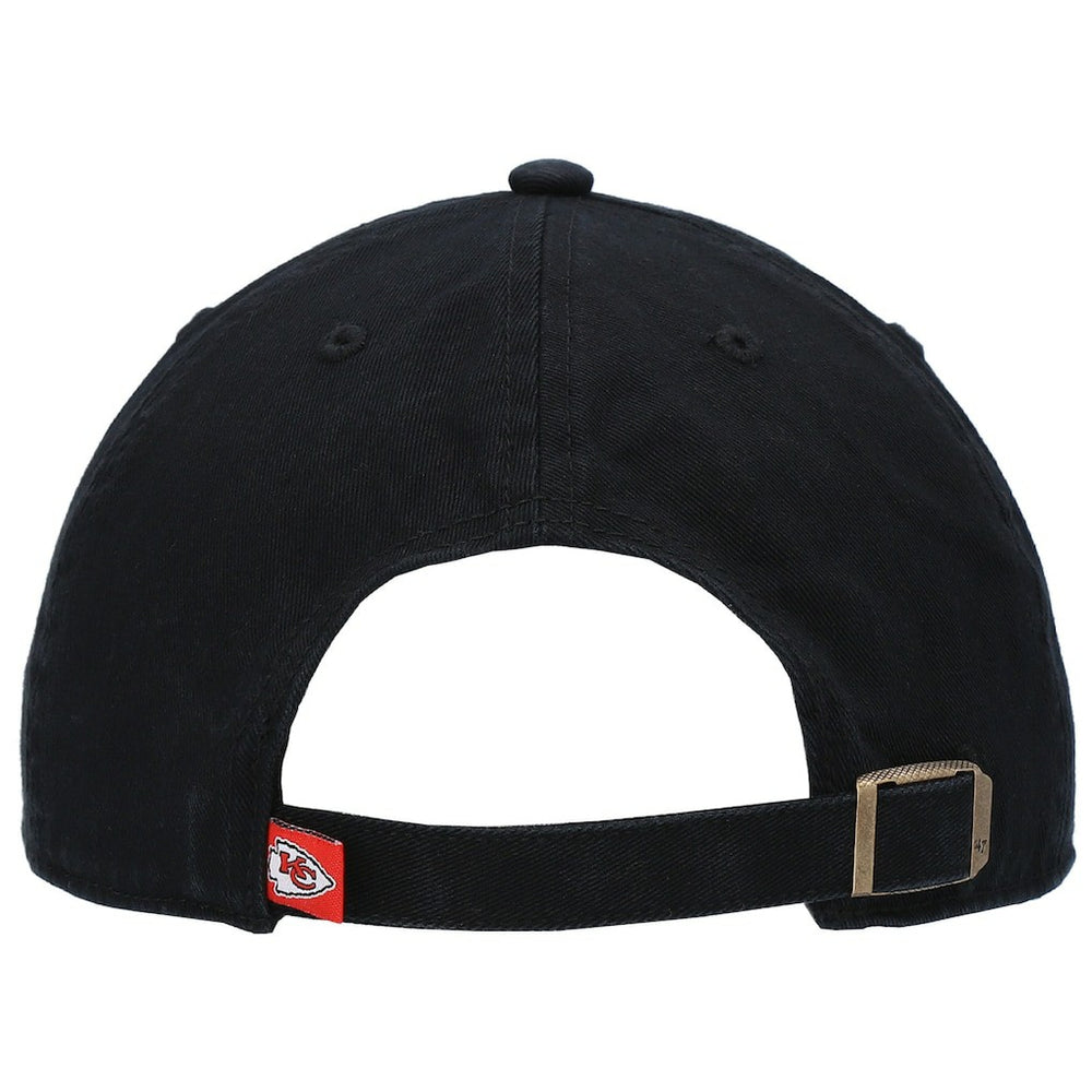 Kansas City Chiefs '47 Clean Up Script Adjustable Hat Black