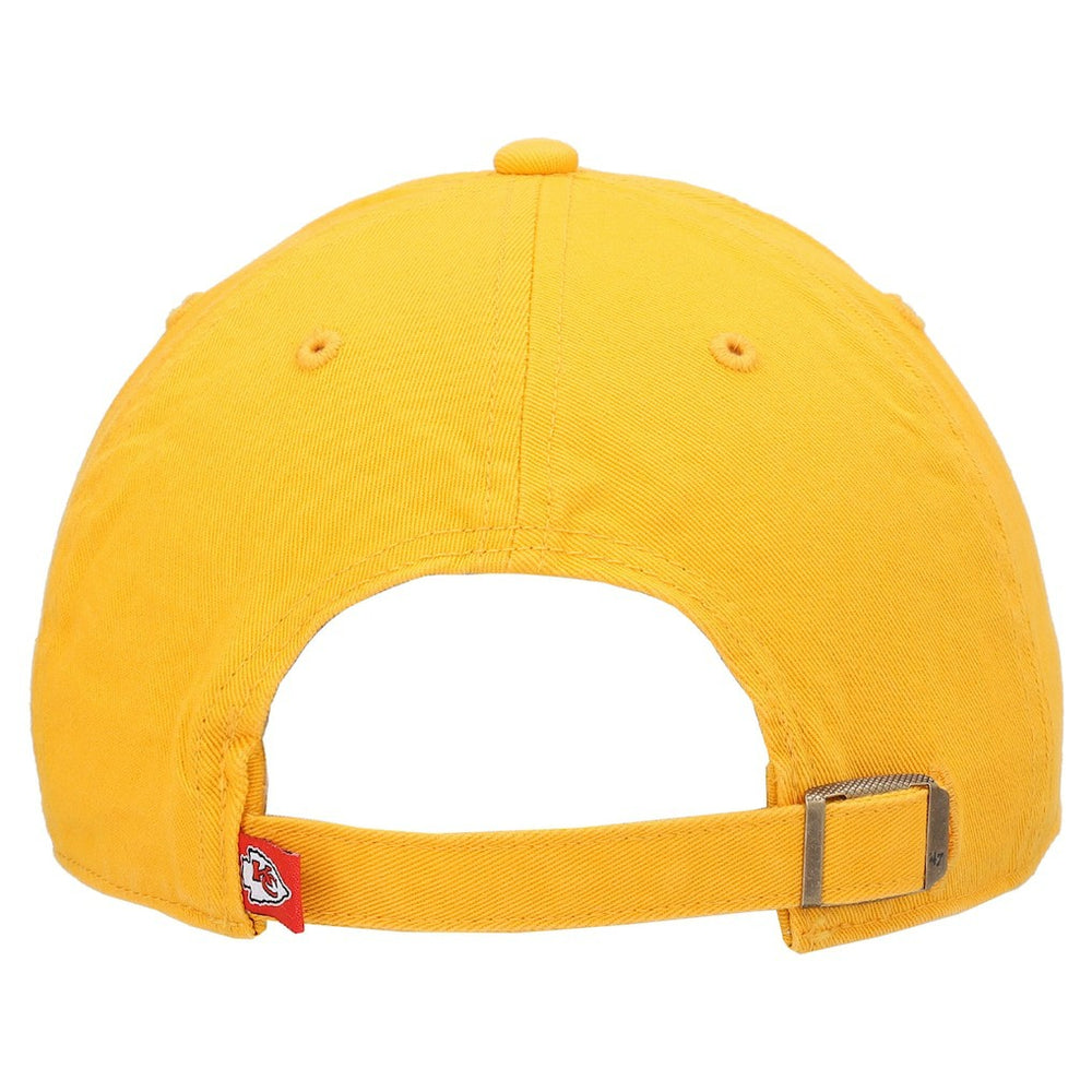 Kansas City Chiefs '47 Clean Up Script Adjustable Hat Gold