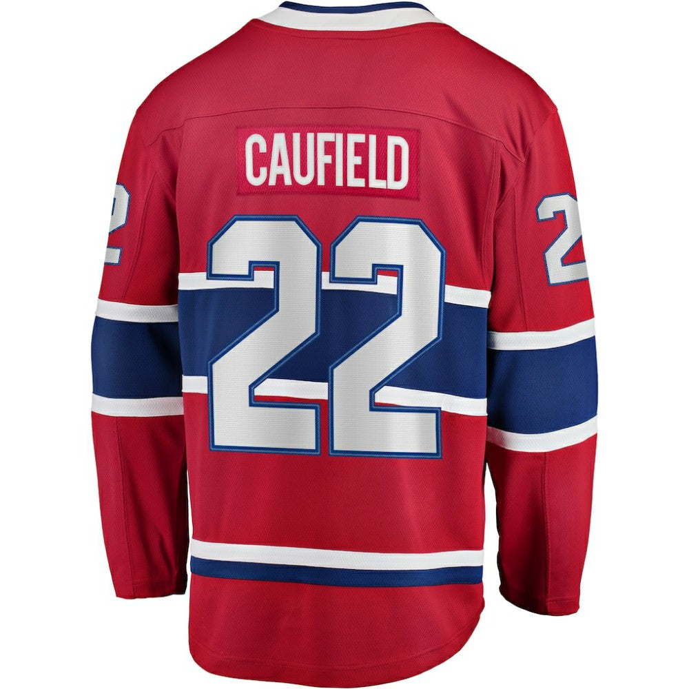 NHL Cole Caufield Montreal Canadiens Fanatics Home Breakaway Replica Jersey - Red