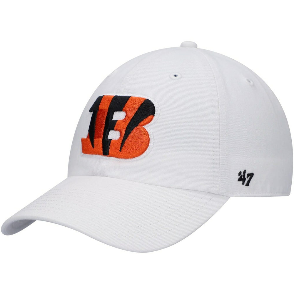 Cincinnati Bengals '47 Clean Up Adjustable Hat White