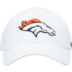 Denver Broncos '47 Clean Up Adjustable Hat White