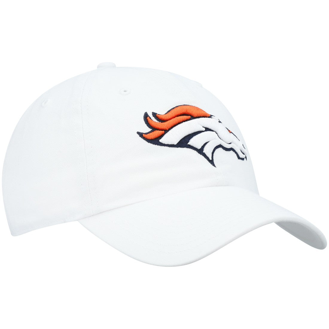 Denver Broncos '47 Clean Up Adjustable Hat White