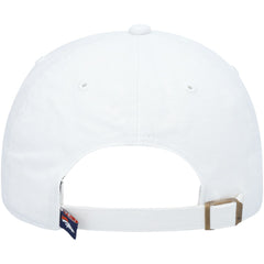 Denver Broncos '47 Clean Up Adjustable Hat White