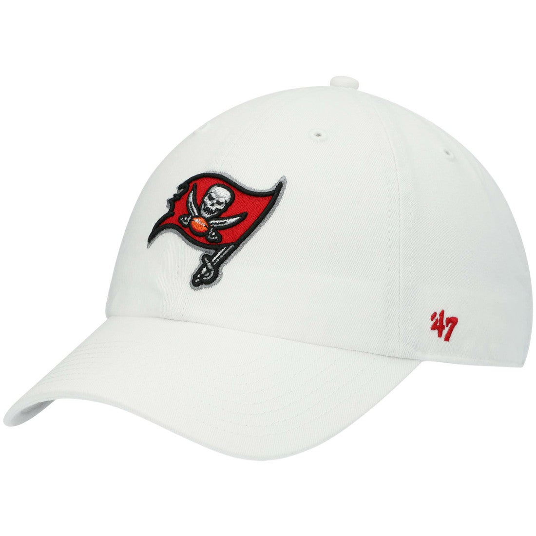 Tampa Bay Buccaneers '47 Clean Up Adjustable Hat White