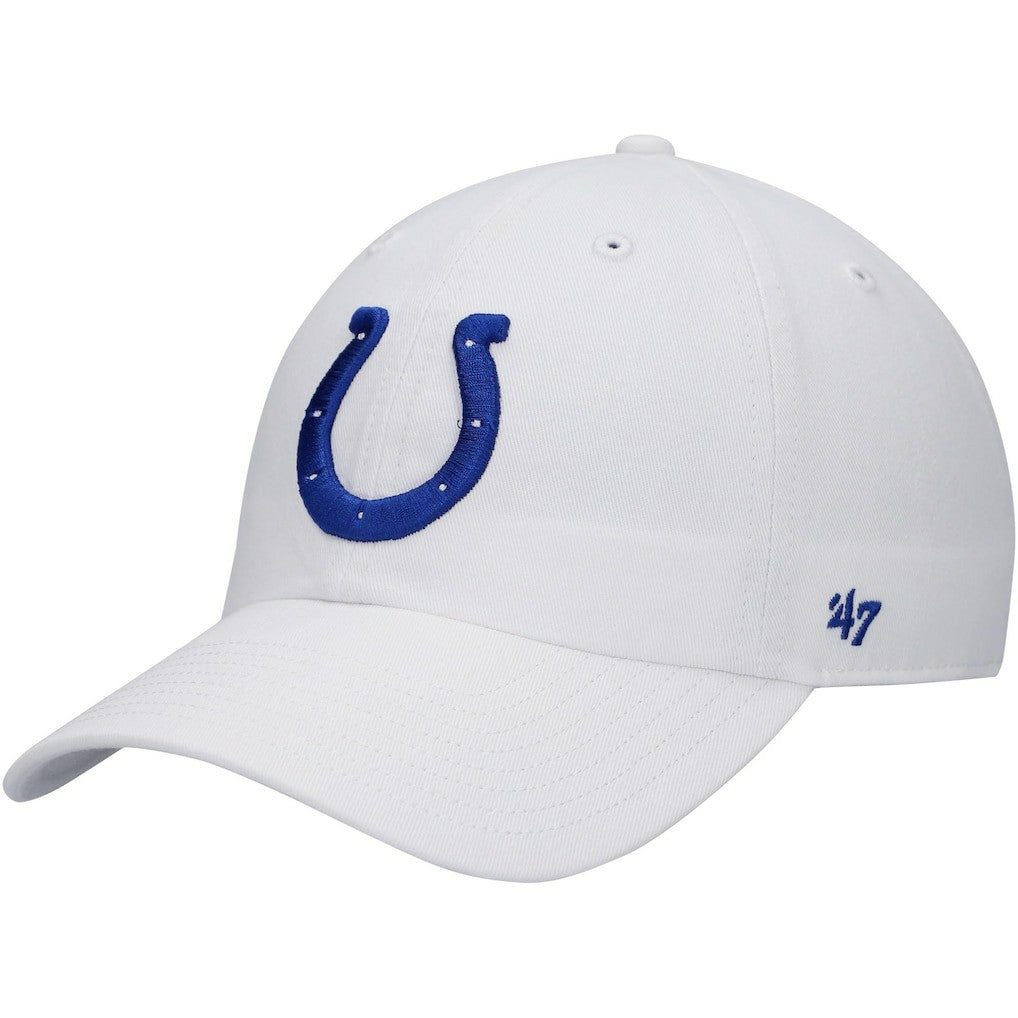 Indianapolis Colts '47 Clean Up Adjustable Hat White