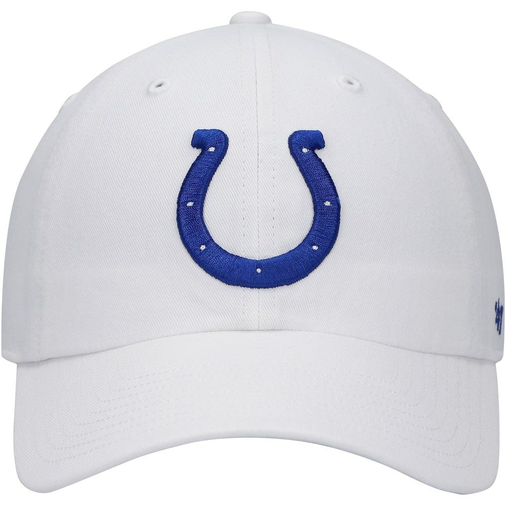 Indianapolis Colts '47 Clean Up Adjustable Hat White