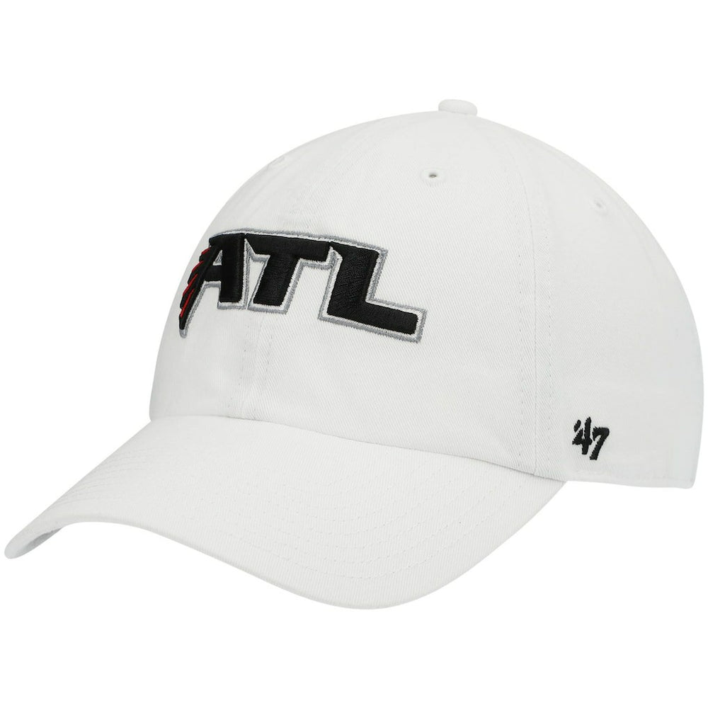 Atlanta Falcons '47 Clean Up Adjustable Hat White