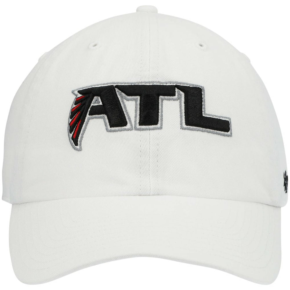 Atlanta Falcons '47 Clean Up Adjustable Hat White