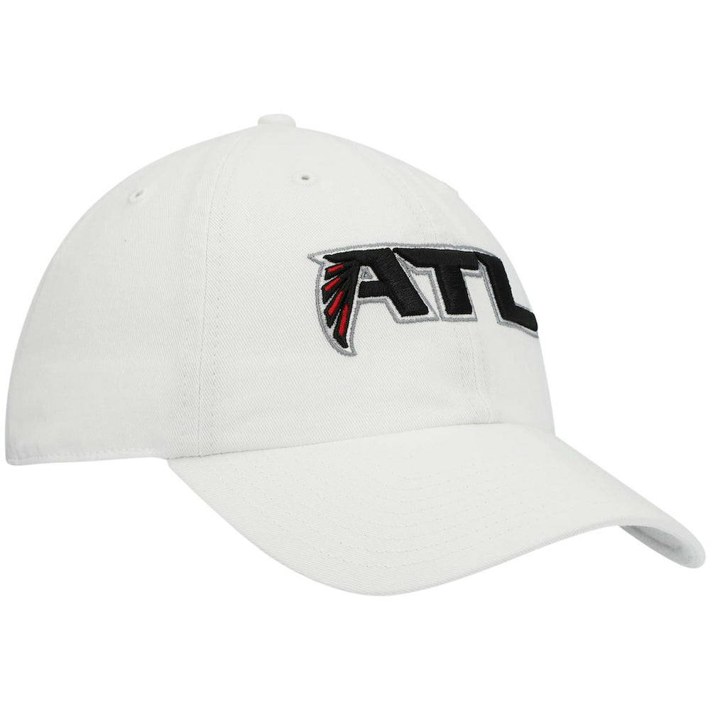 Atlanta Falcons '47 Clean Up Adjustable Hat White
