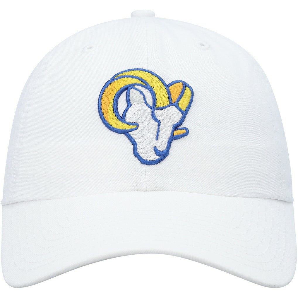 Los Angeles Rams '47 Logo Clean Up Adjustable Hat White