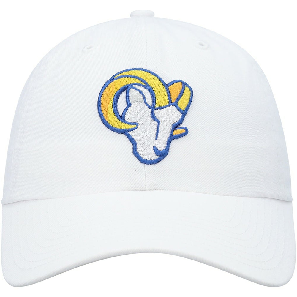 Los Angeles Rams '47 Logo Clean Up Adjustable Hat White