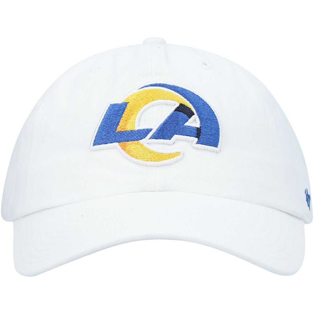Los Angeles Rams '47 Logo Clean Up Adjustable Hat White