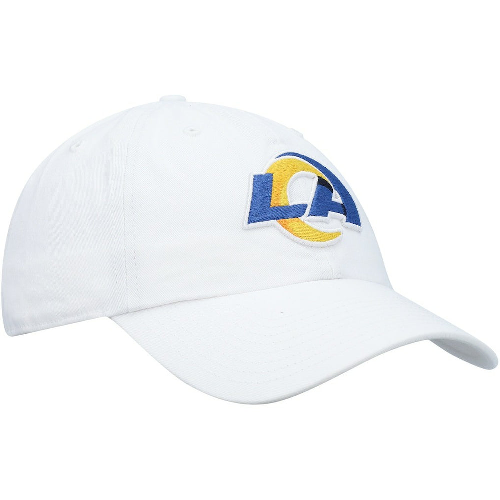 Los Angeles Rams '47 Logo Clean Up Adjustable Hat White