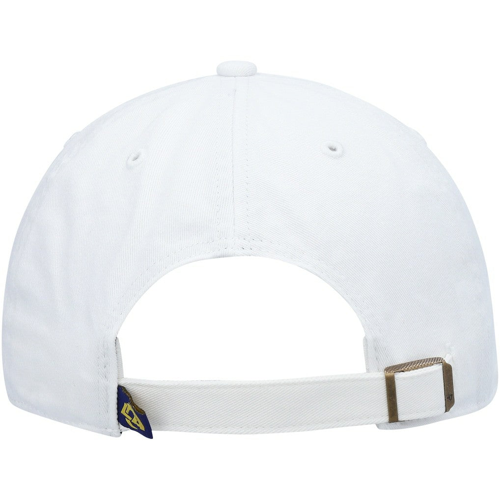 Los Angeles Rams '47 Logo Clean Up Adjustable Hat White