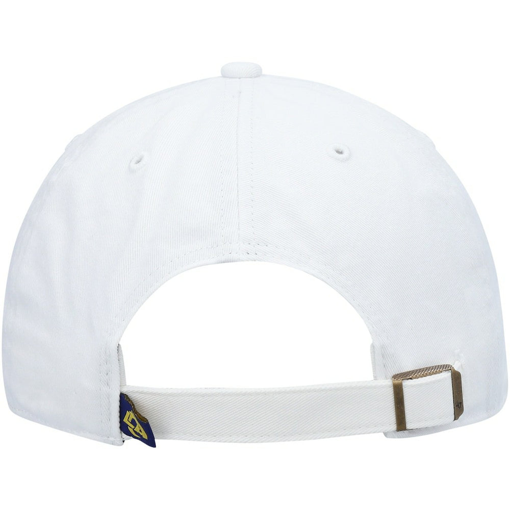 Los Angeles Rams '47 Logo Clean Up Adjustable Hat White