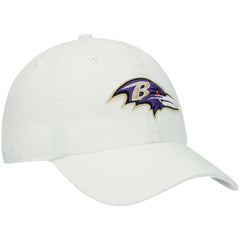 Baltimore Ravens '47 Clean Up Adjustable Hat White