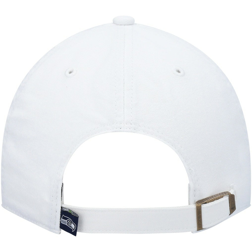 Seattle Seahawks '47 Clean Up Adjustable Hat White