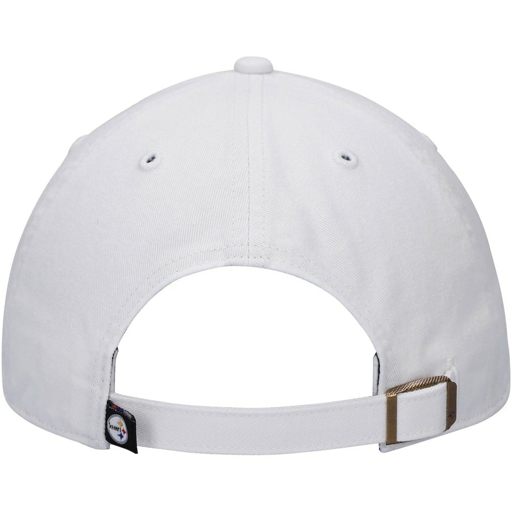 Pittsburgh Steelers '47 Logo Clean Up Adjustable Hat White