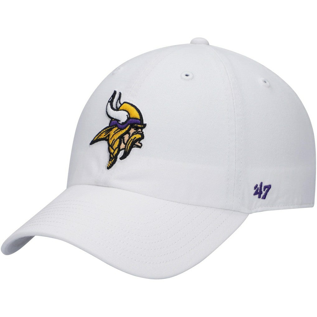 Minnesota Vikings '47 Logo Clean Up Adjustable Hat White