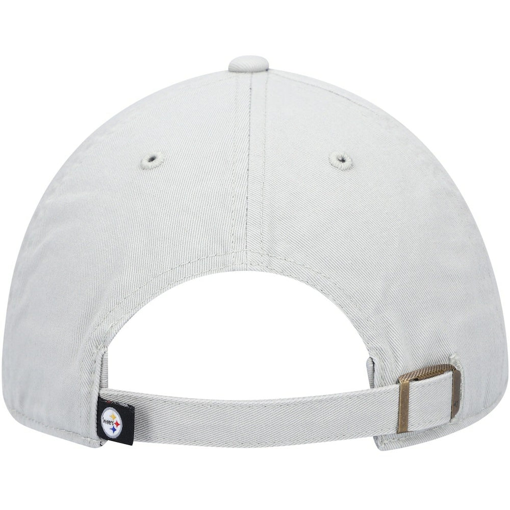 Pittsburgh Steelers '47 Clean Up Adjustable Hat Gray