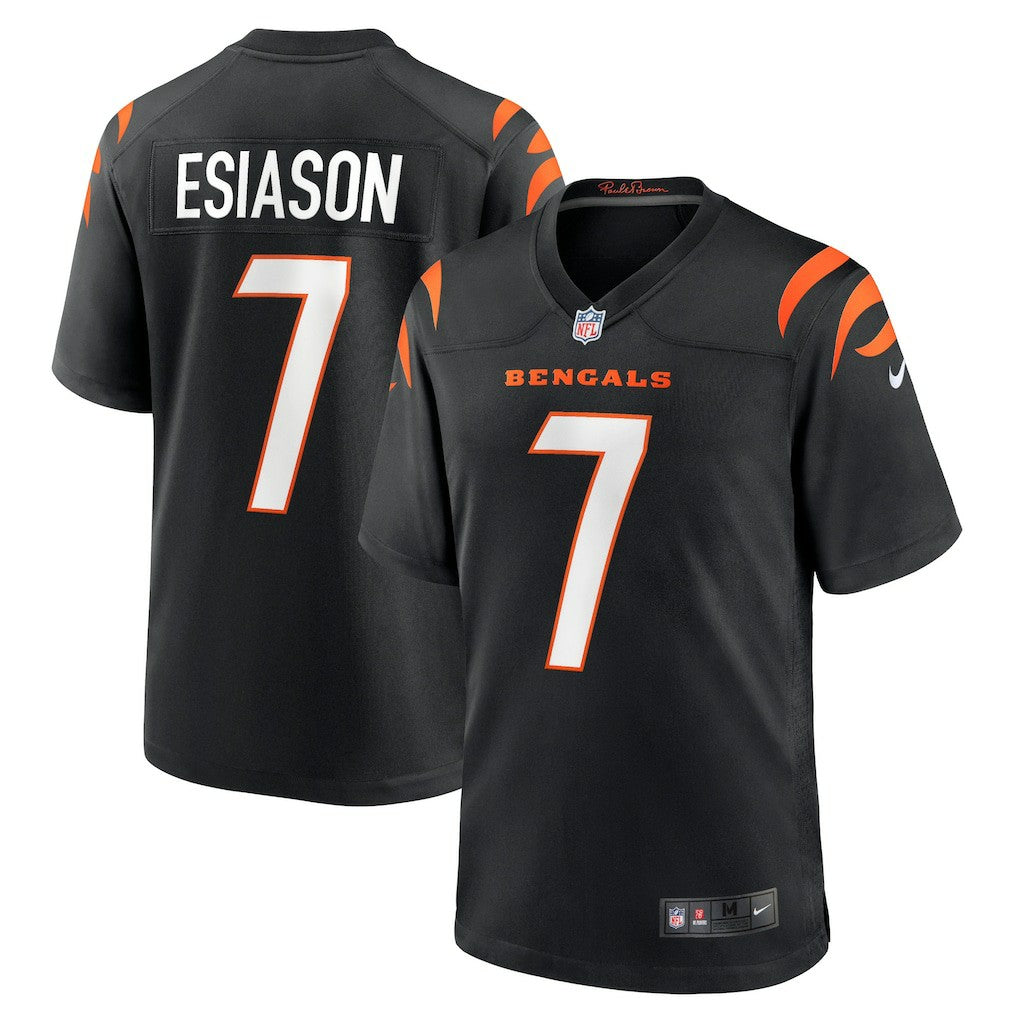 Boomer Esiason Cincinnati Bengals Retired Player Jersey Black