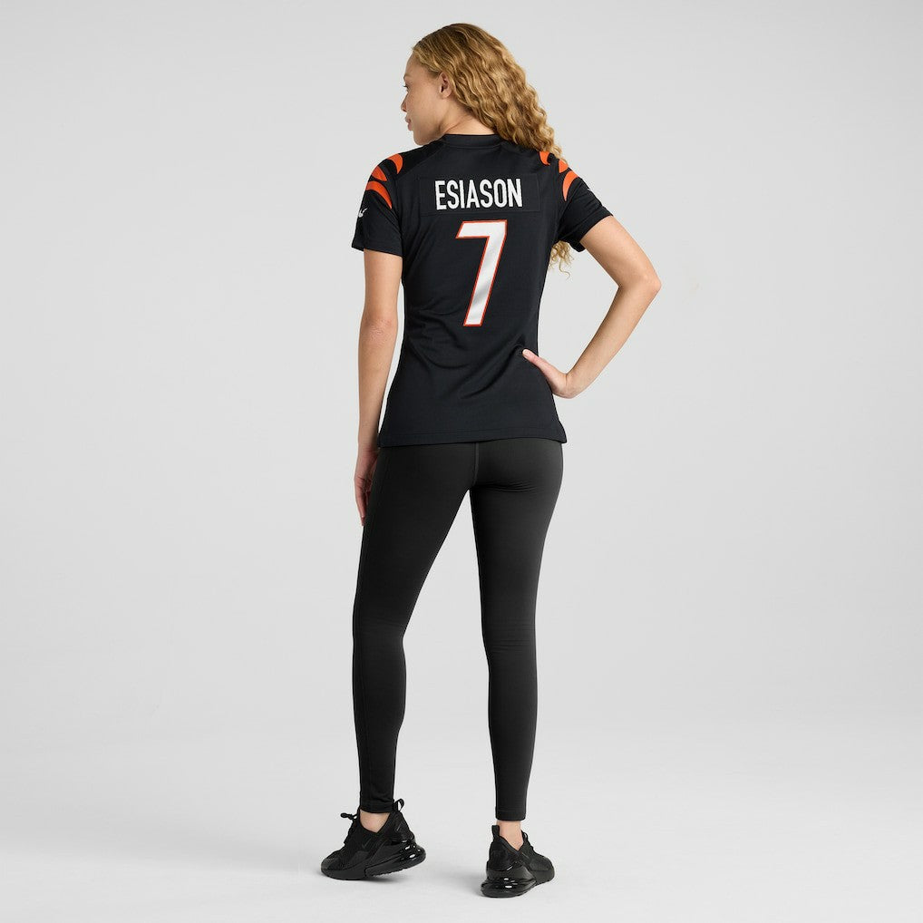 Boomer Esiason Cincinnati Bengals Women's Retired Player Jersey Black