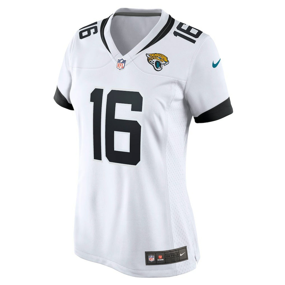 Trevor Lawrence Jacksonville Jaguars Women's Game Jersey White
