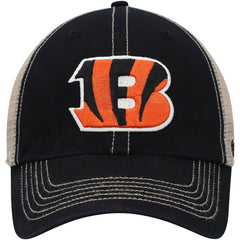 Cincinnati Bengals '47 Trawler Trucker Clean Up Snapback Hat Black/Natural