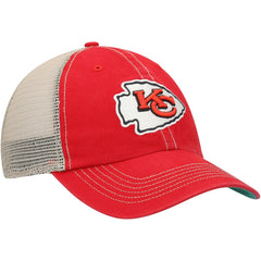 Kansas City Chiefs '47 Trawler Trucker Clean Up Snapback Hat Red/Natural