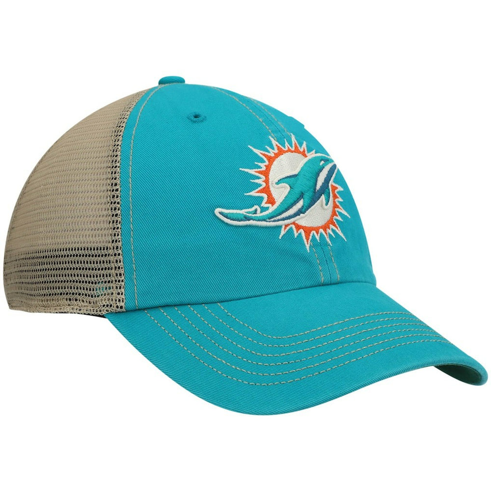 Miami Dolphins '47 Trawler Trucker Clean Up Snapback Hat Aqua/Natural