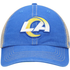 Los Angeles Rams '47 LA Trawler Trucker Clean Up Snapback Hat Royal/Natural
