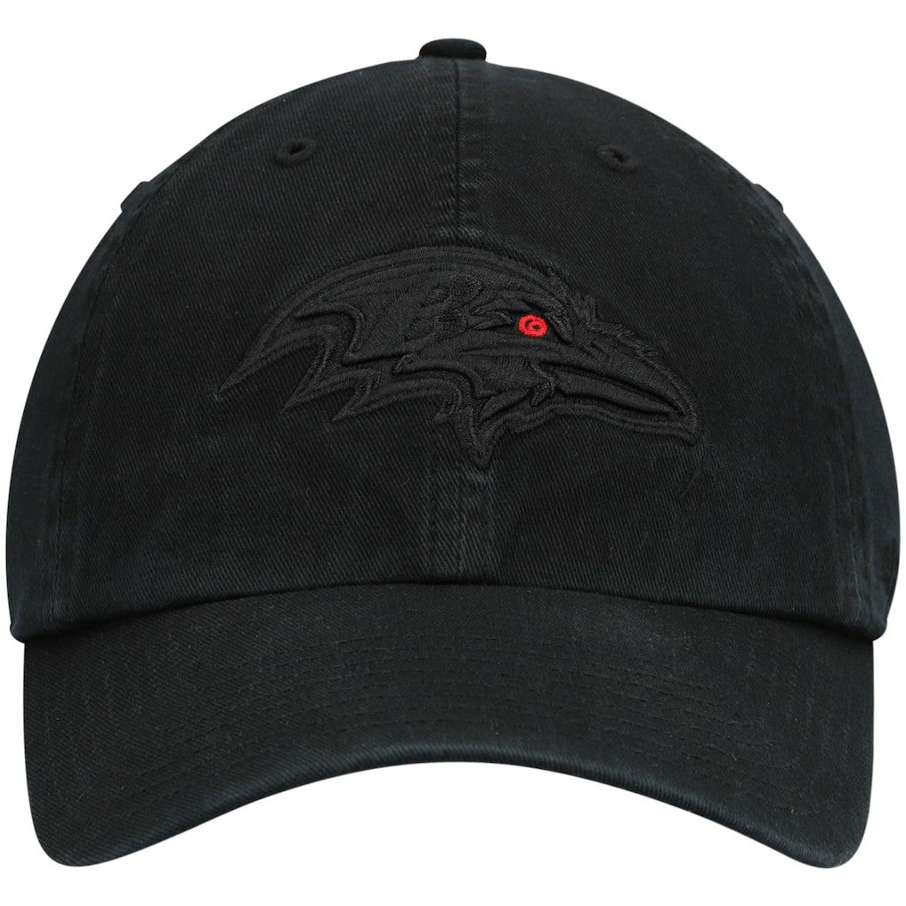 Baltimore Ravens '47 Team Tonal Clean Up Adjustable Hat Black