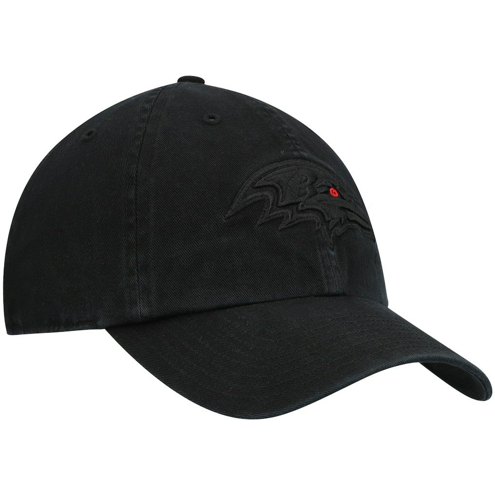Baltimore Ravens '47 Team Tonal Clean Up Adjustable Hat Black