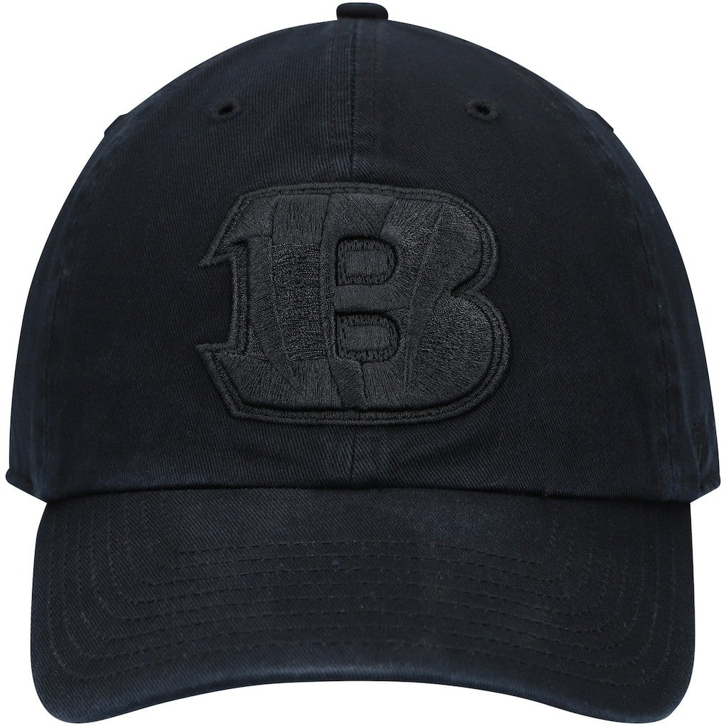 Cincinnati Bengals '47 Team Tonal Clean Up Adjustable Hat Black