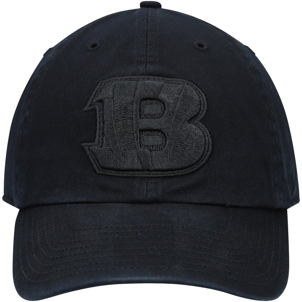 Cincinnati Bengals '47 Team Tonal Clean Up Adjustable Hat Black