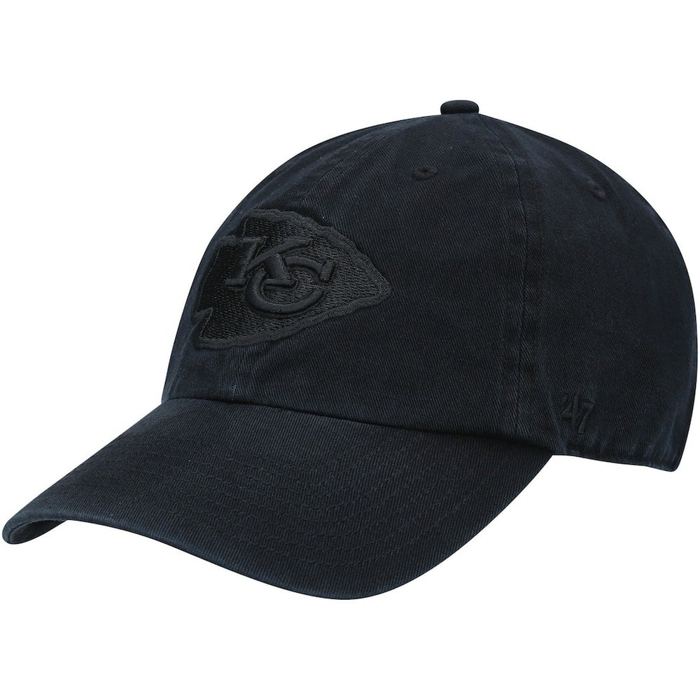 Kansas City Chiefs '47 Team Tonal Clean Up Adjustable Hat Black