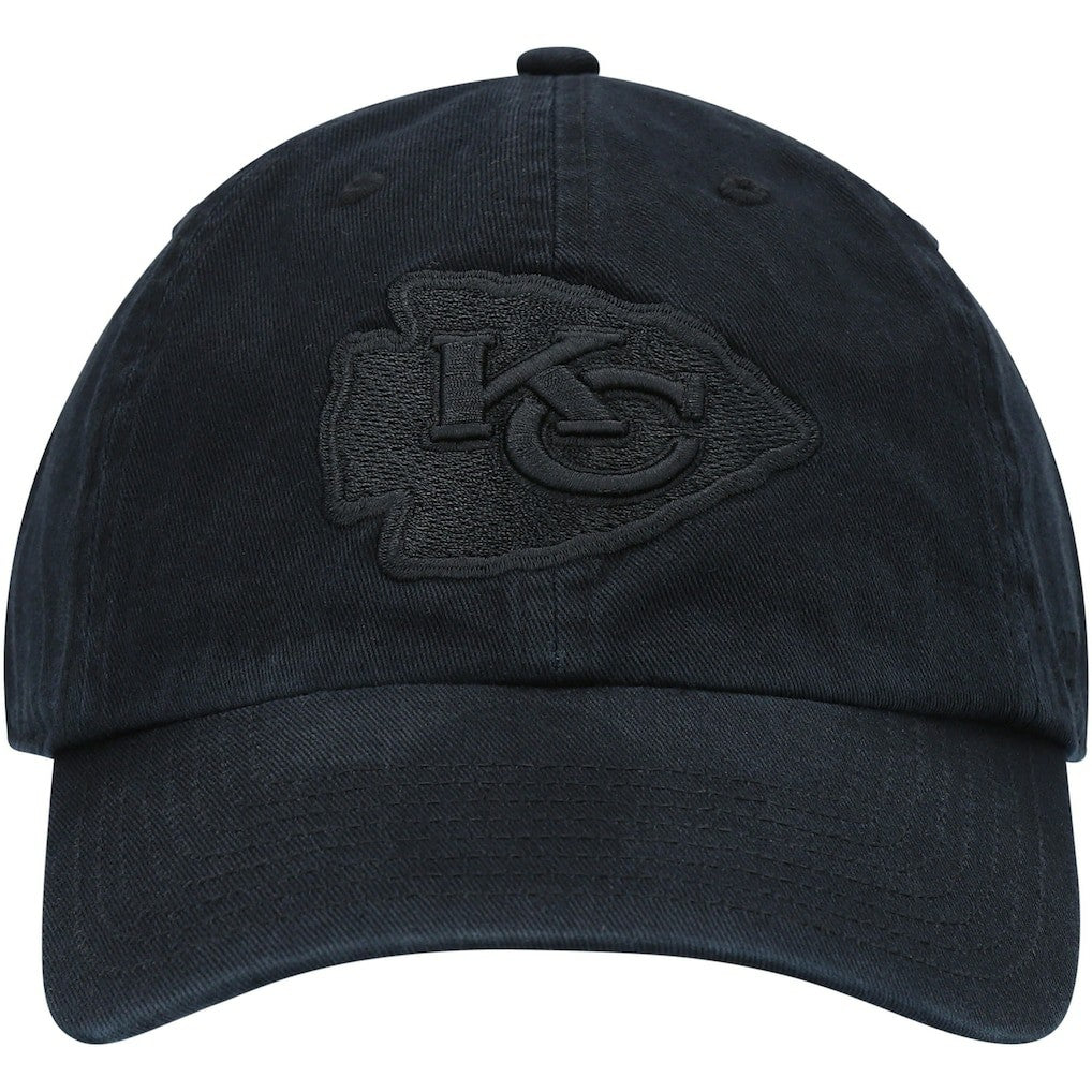 Kansas City Chiefs '47 Team Tonal Clean Up Adjustable Hat Black