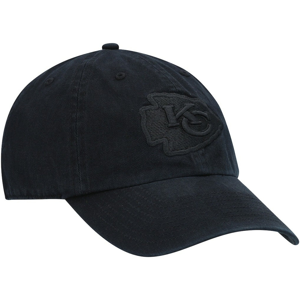 Kansas City Chiefs '47 Team Tonal Clean Up Adjustable Hat Black
